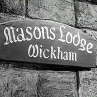 Masons Lodge sign