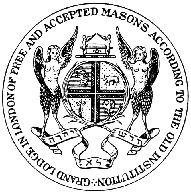 [Ancient Grand Lodge Seal]