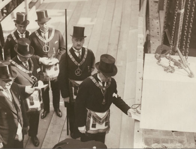 Foundation Stone Laying 1927