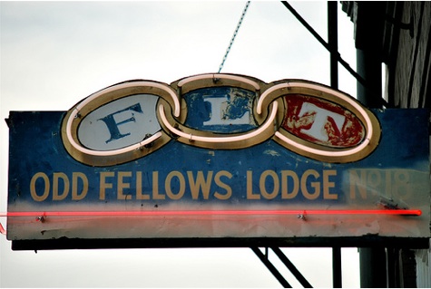 Odd Fellows emblem